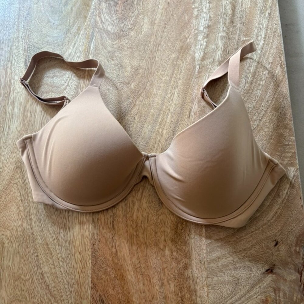 Skims Fits Everybody Plunge Bra Ochre 34DD
